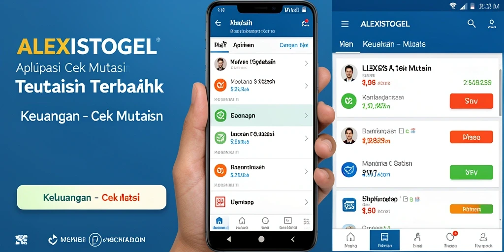 Antarmuka ALEXISTOGEL yang menarik dan fungsional untuk cek mutasi.