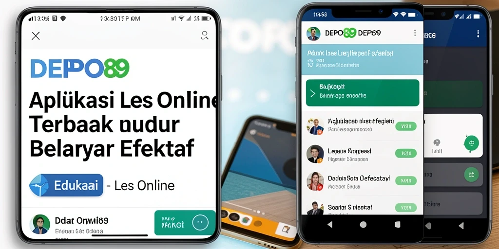 Tampilan antarmuka DEPO89 yang modern dan mudah digunakan.