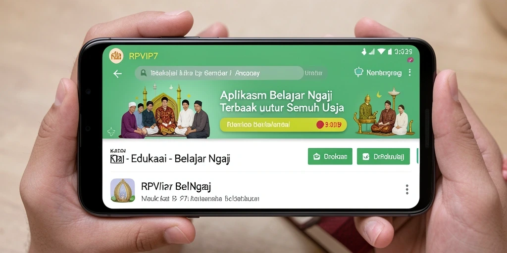 Tampilan antarmuka RPVIP7 yang interaktif dan menarik.